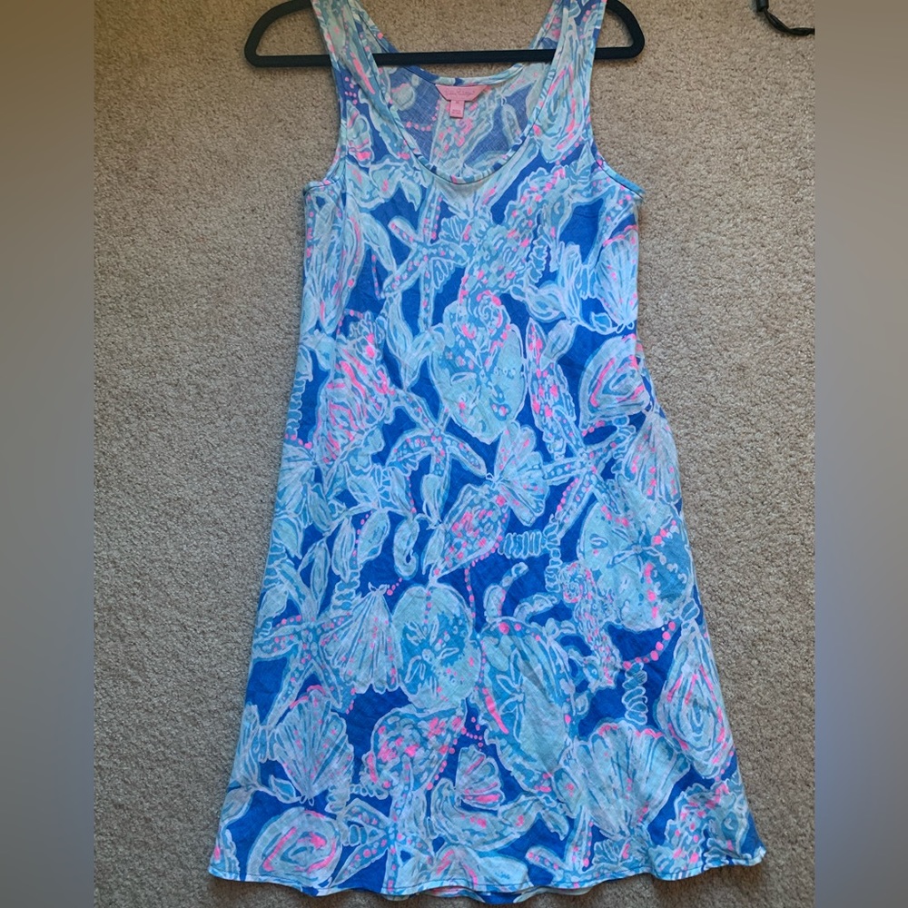 Lilly Pulitzer Women's Florin V-Neck Linen Dress